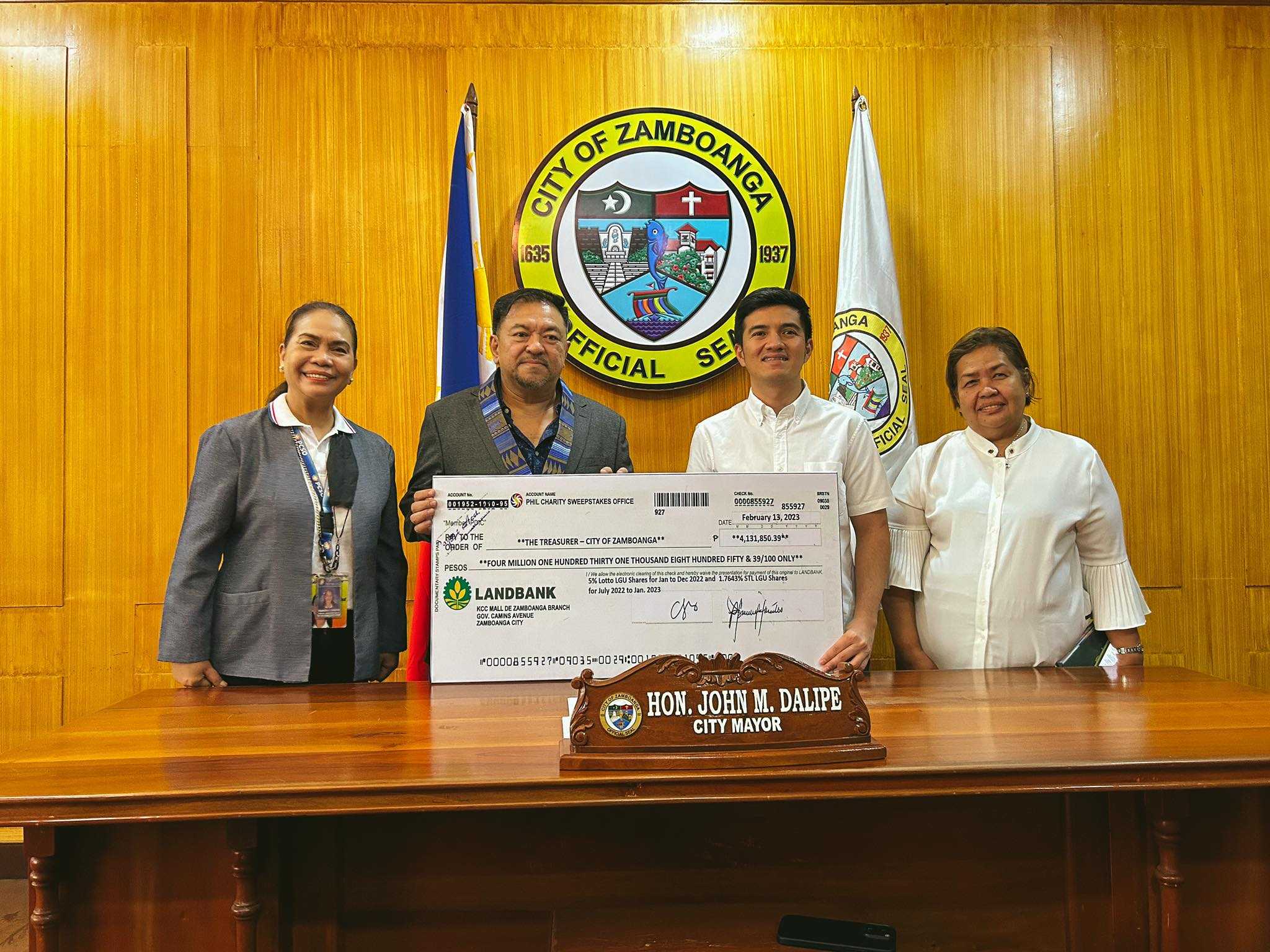 PCSO distributes medicines in the Grand All-In-One medical mission; donates 4.14M lotto & STL shares to Zamboanga City