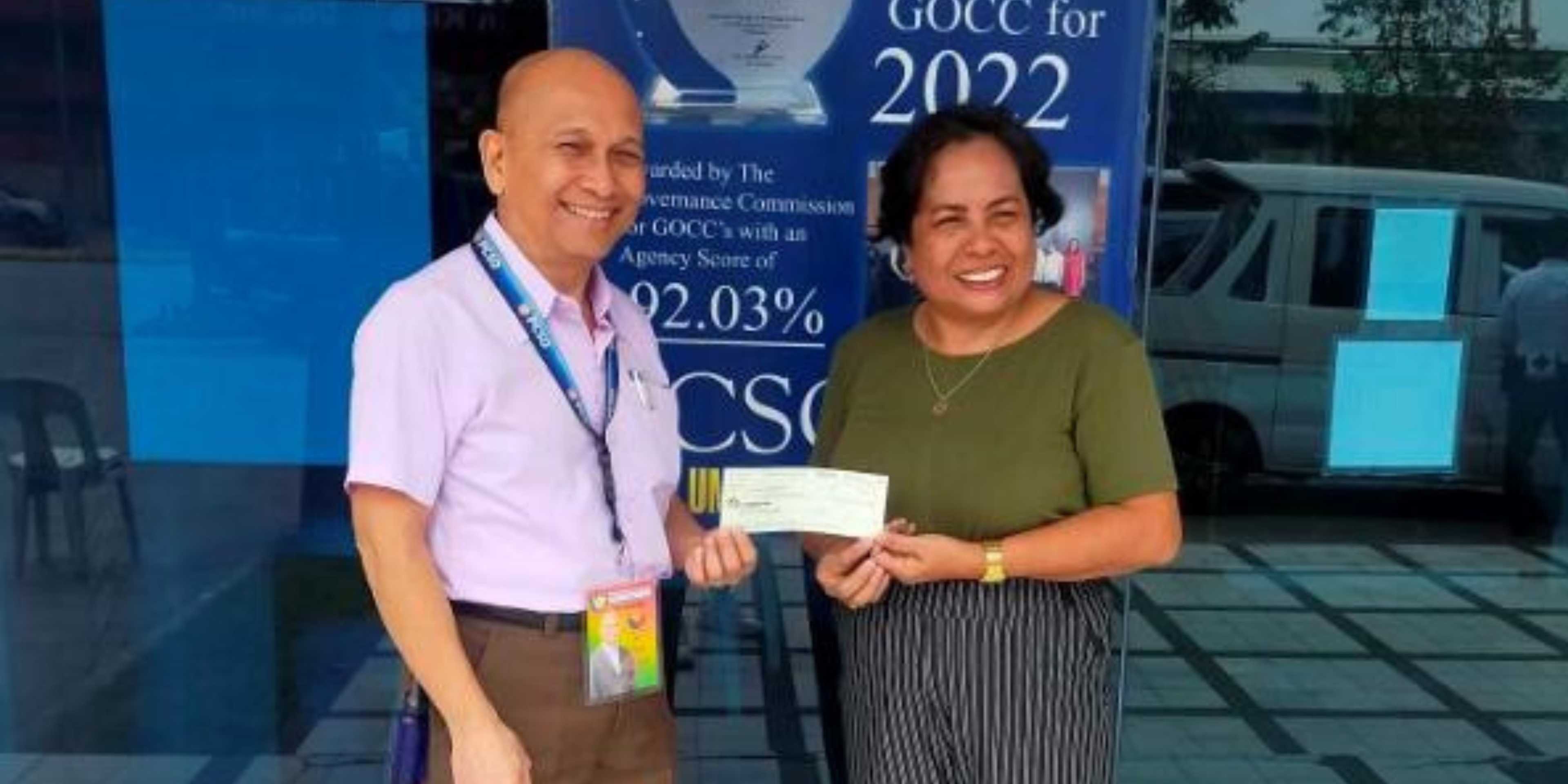 PCSO extends help to Bidlisiw Foundation Inc.