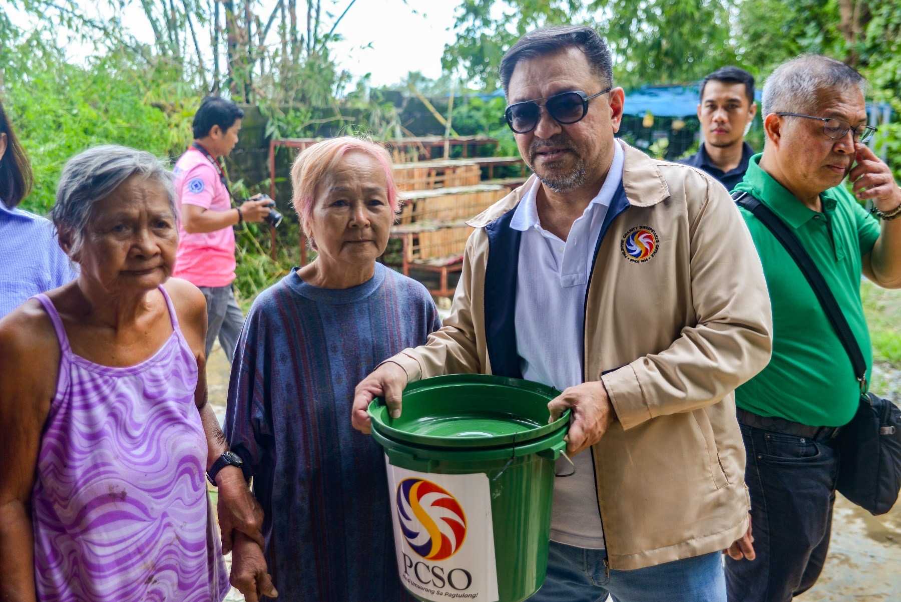 PCSO GM marks 1st year in office with relief efforts for typhoon ‘Egay’ victims in Ilocos region