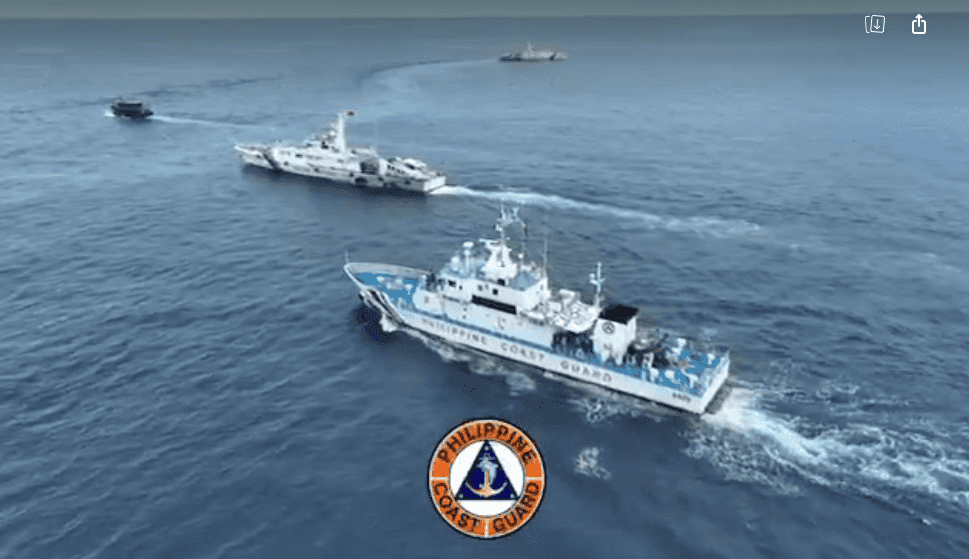 PH exchanges radio challenge with China during resupply mission