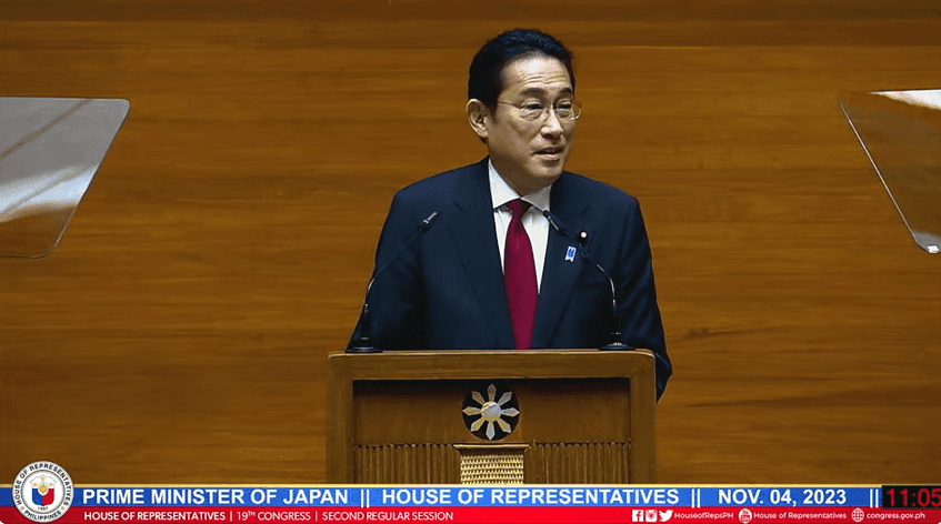 PH Congress warmly welcomes Japanese Prime Minister Fumio Kishida