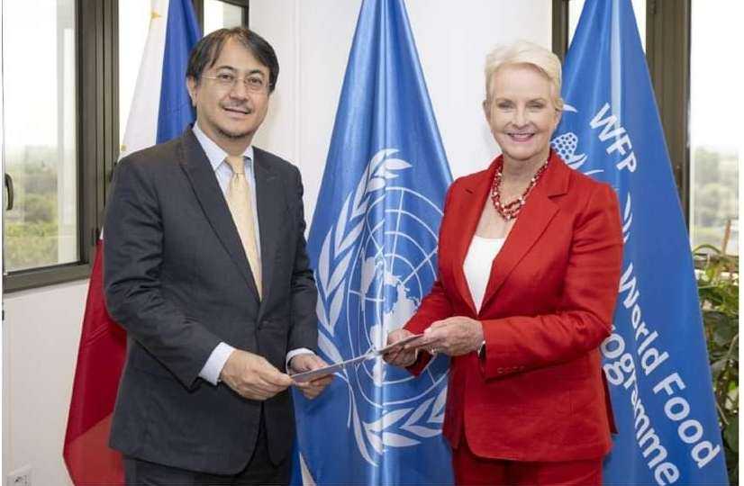 PH Envoy to Rome discusses further partnership on school-based feeding program with WFP