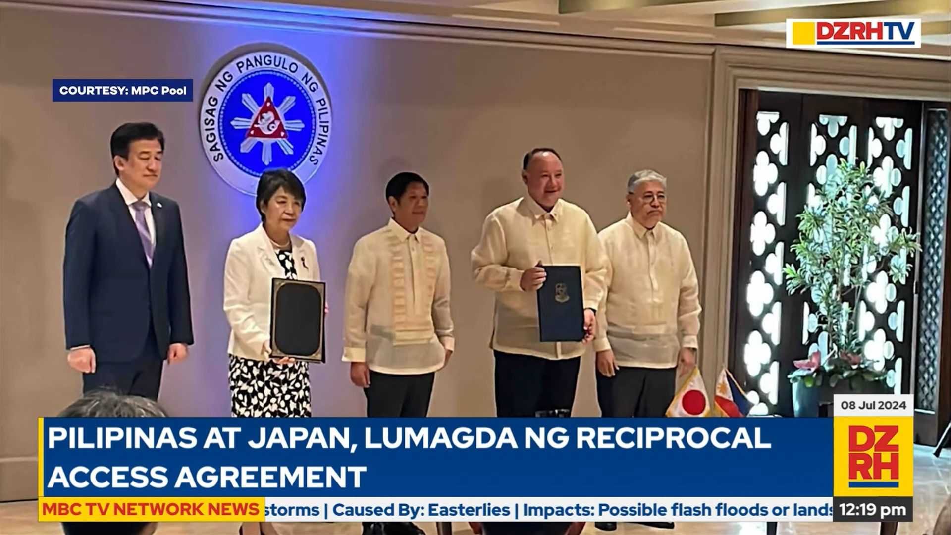 PH-Japan signs Reciprocal Access Agreement