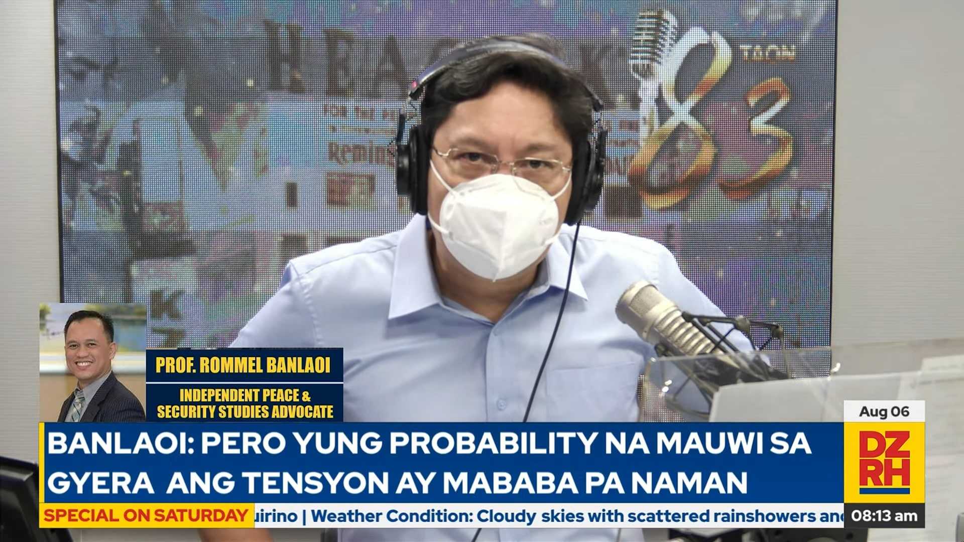 PH should do careful assessment, peaceful action amid US-China tension over Taiwan — Security expert