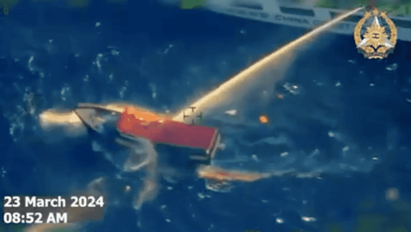 PH supply vessel suffers from 'heavy damages' after blocked, water cannoned by China