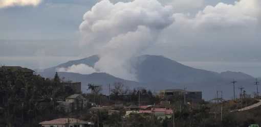 PHIVOLCS observes vog from Taal volcano