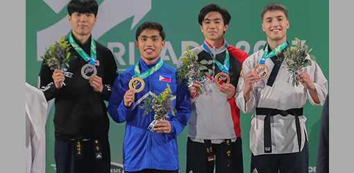 PHL wraps up World Combat Games with 3 gold medals