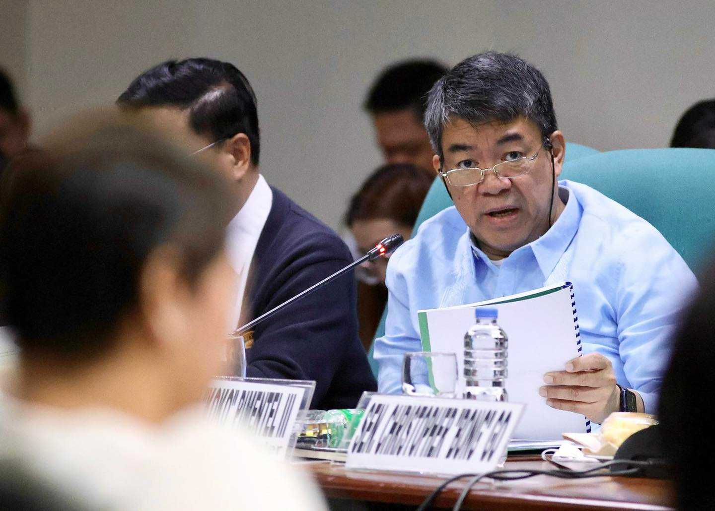Pimentel insists intelligence funds removed, confidential funds reduced in OP
