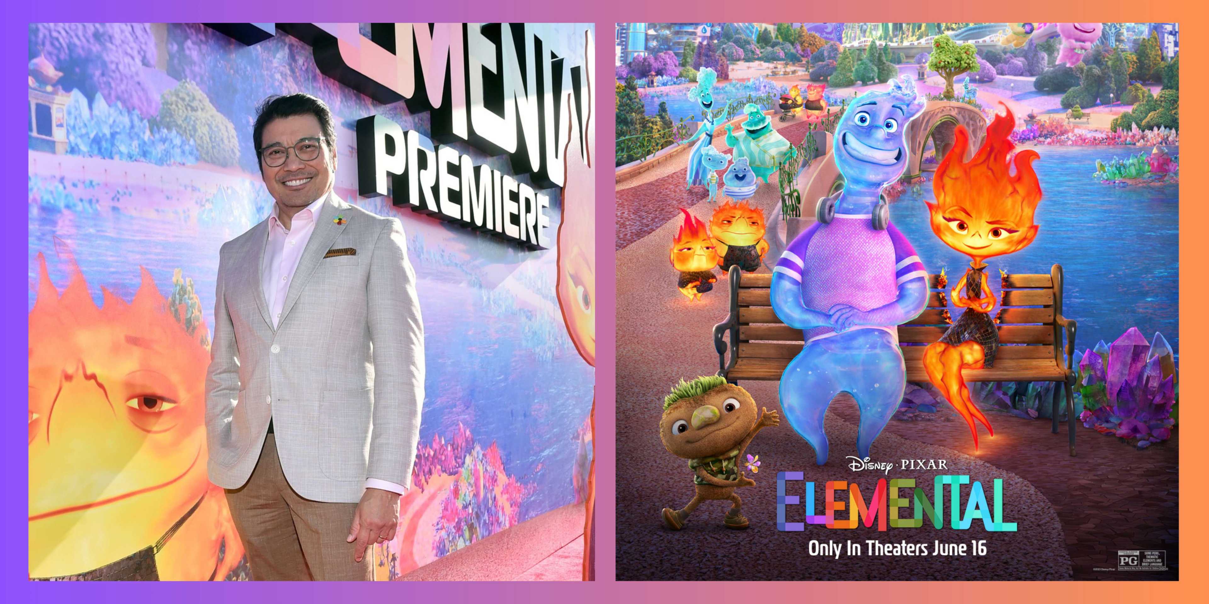 Pinoy illustrator Ronnie del Carmen makes voice-acting debut in Pixar's elemental film