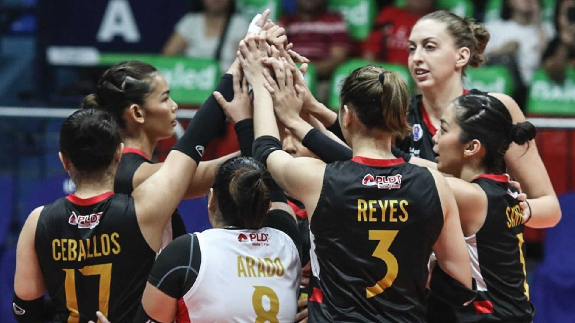 PLDT Hitters files complaint over controversial call in match against Akari Chargers