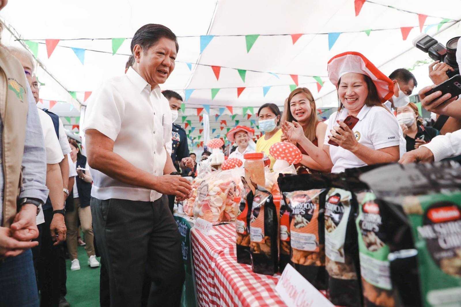 Prez Marcos launches 'Kadiwa ng Mangaggawa' in QC