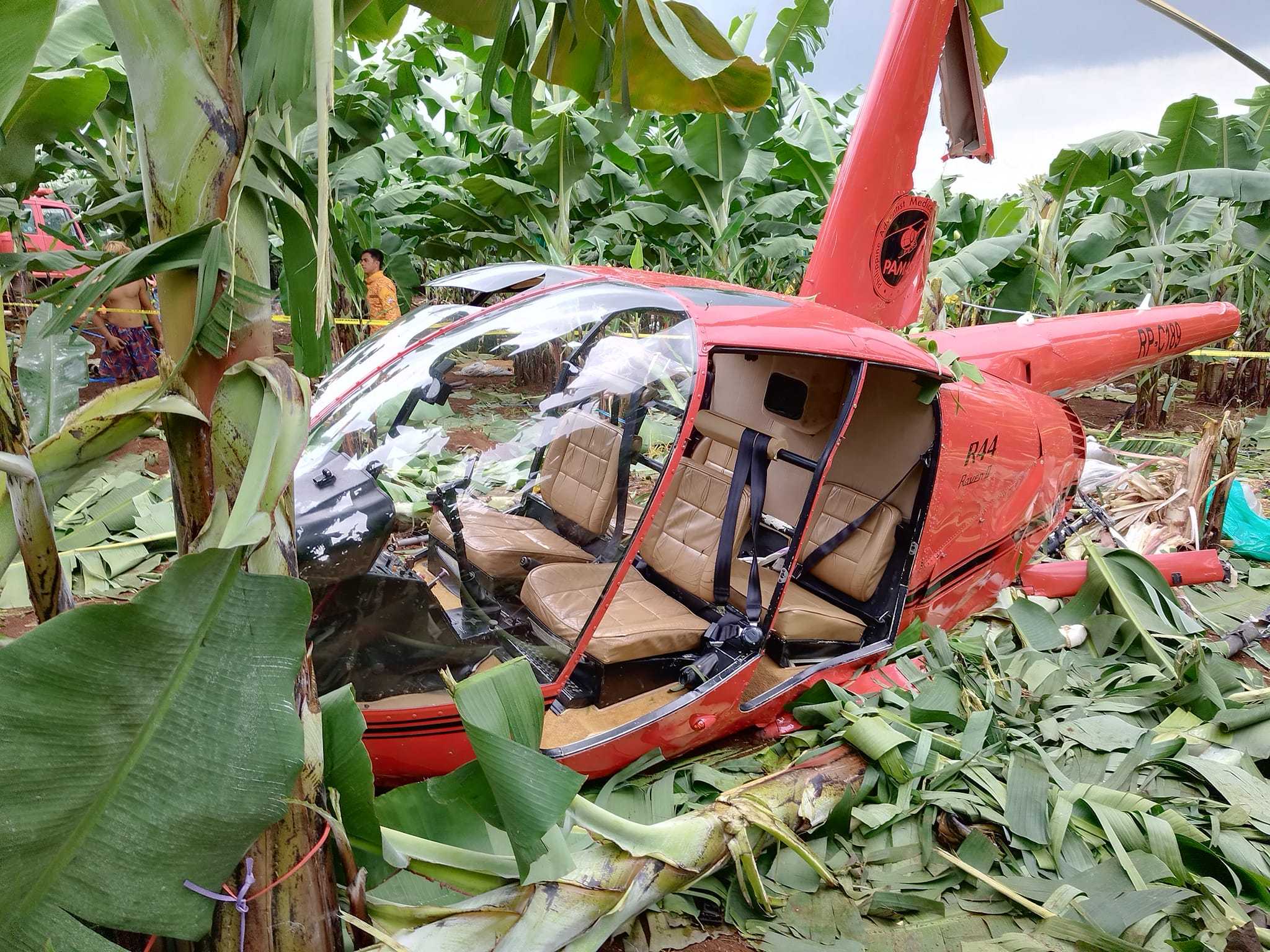 CAAP starts probe on crashed chopper in Bukidnon