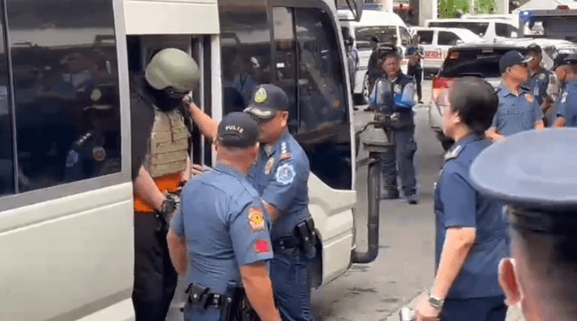 Quiboloy, co-accused arrive at Pasig RTC for qualified trafficking charges