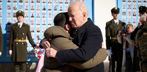 Russia's war on Ukraine latest: Biden visited Kyiv