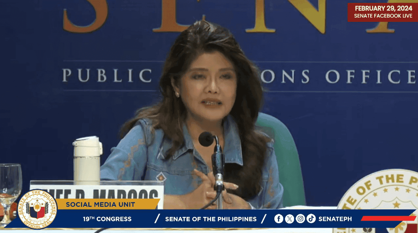 'Talagang gumagastos' Sen. Marcos questions paid video ad against her