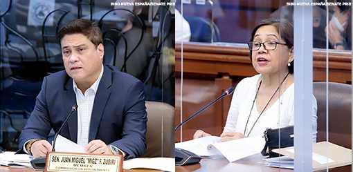 Zubiri thanks Villar for backing out of Senate President race