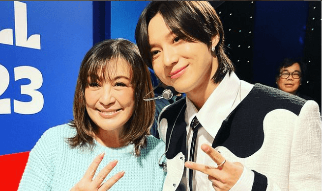 Sharon Cuneta meets SHINee’s Taemin