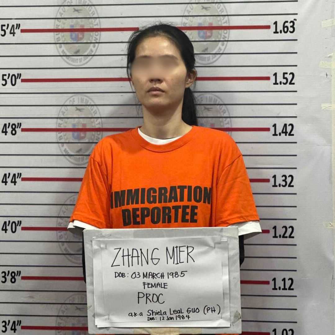 Sheila Guo, Chinese national 'Zhang Mier' is one and the same - NBI