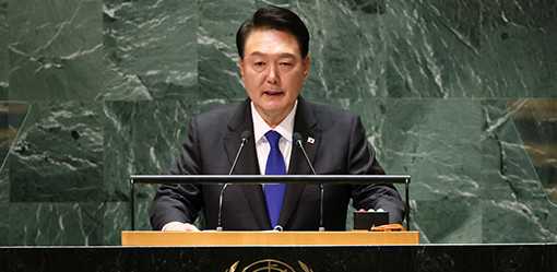 South Korea's Yoon tells UN that Russia helping North Korea would be 'direct provocation'