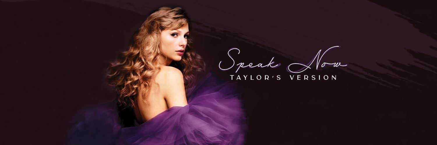 Taylor Swift's re-recorded album 'Speak Now' is out now!