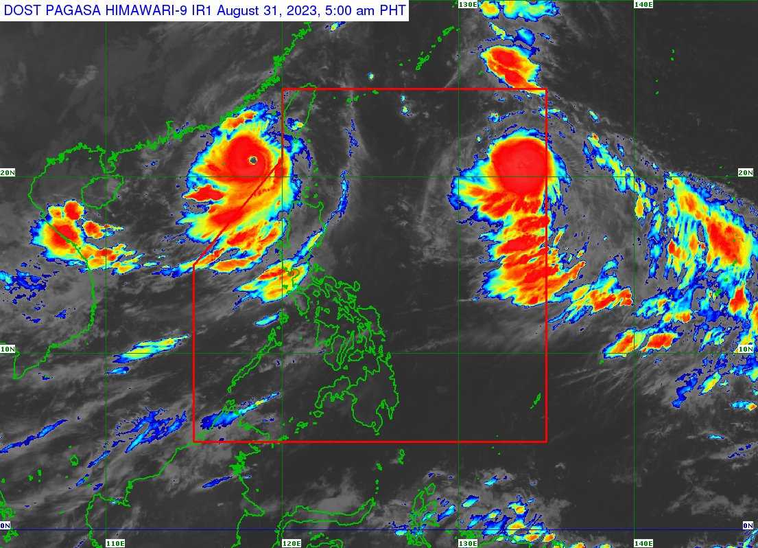 STS Hanna maintains strength while over PH sea