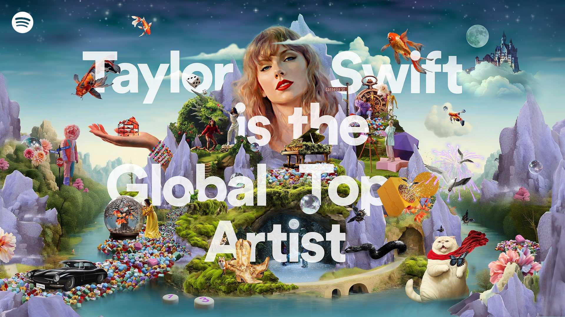 Taylor Swift is Spotify’s Global Top Artist in 2023