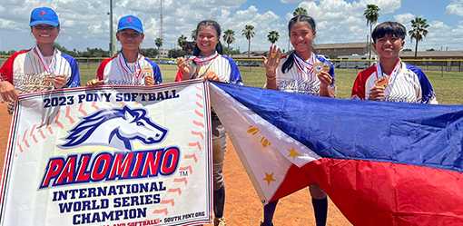 Team Manila once again rule Pony International Softball World Series