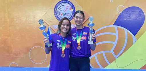 Titans snag bronze in Vietnam tournament, win two special awards
