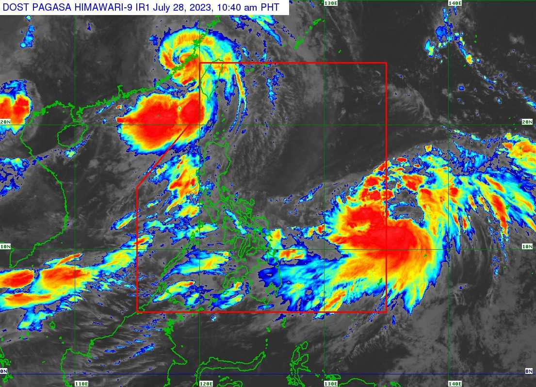 TS Khanun maintains strength while outside PAR