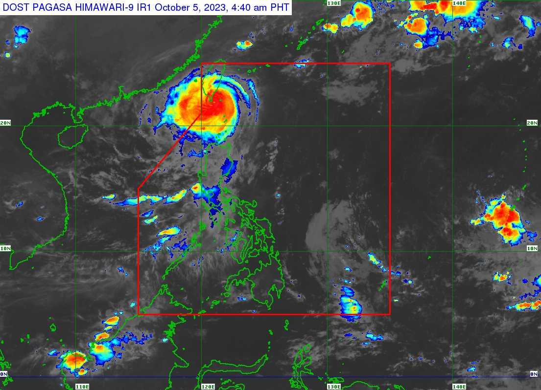 Storm signals remain in several areas as Jenny further intensifies near Southern Taiwan