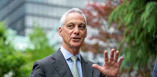 U.S. envoy for Japan Rahm Emanuel takes the spotlight with snarky China tweets