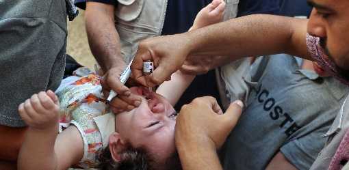 UN welcomes progress in Gaza polio campaign, calls for permanent ceasefire