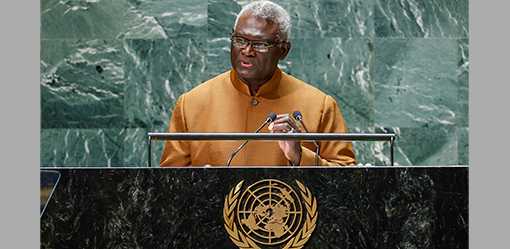 US 'disappointed' Solomon Islands leader Sogavare to miss White House summit