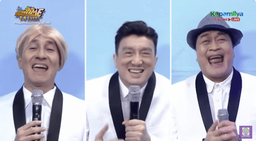 Vhong, Teddy, Jugs pay tribute to legendary Pinoy comedians through AI on ‘Magpasikat’ perf