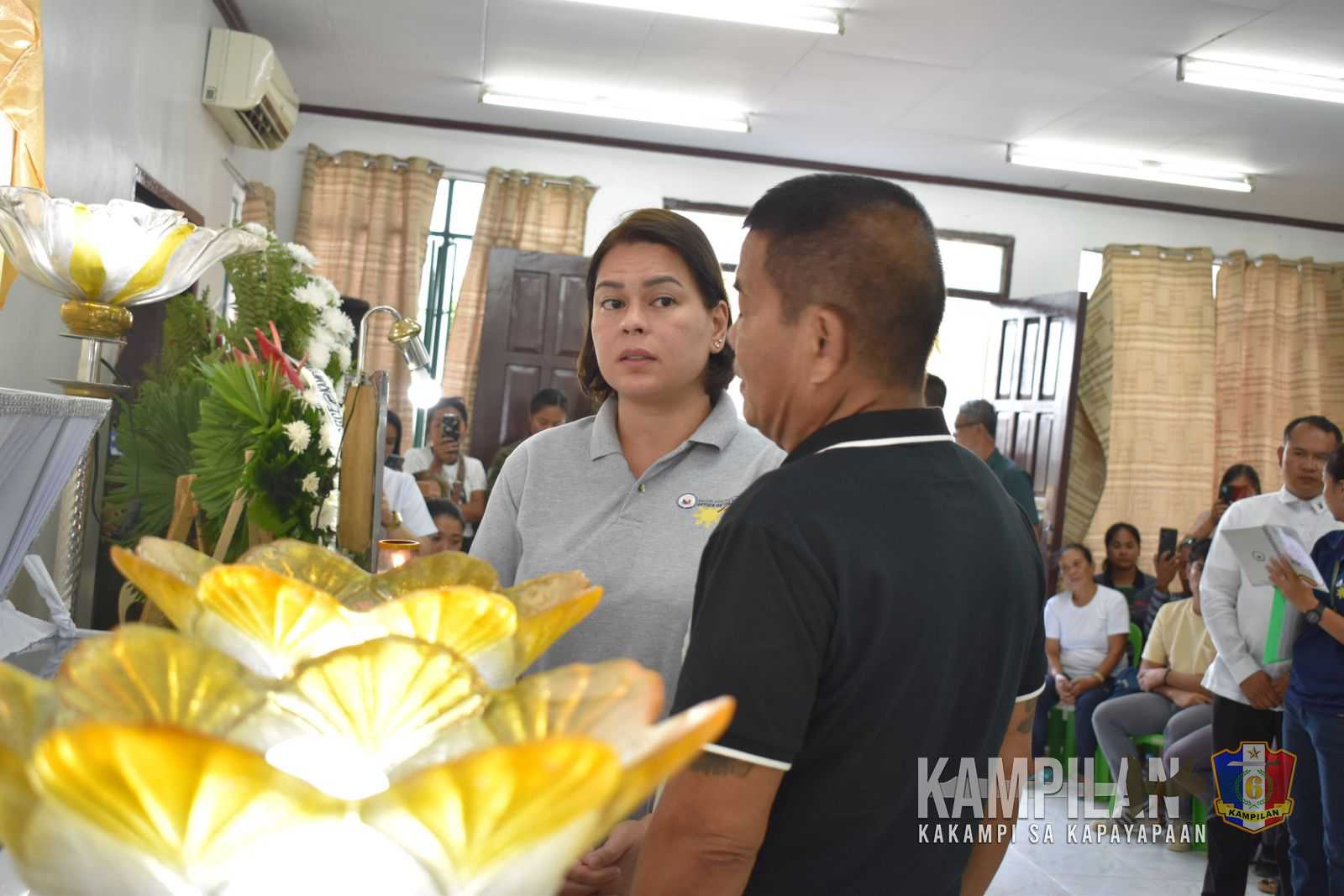 VP Duterte visits wake of 4 soldiers killed in Maguindanao del Sur ambush