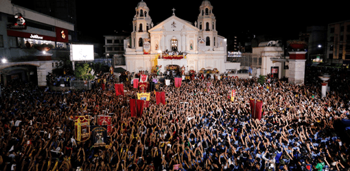 Walkthrough of 2024 Traslacion set on Saturday