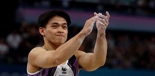 Yulo bags second Olympic gold medal