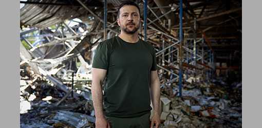 Zelenskiy, from ravaged Kharkiv, urges Biden and Xi to join peace summit