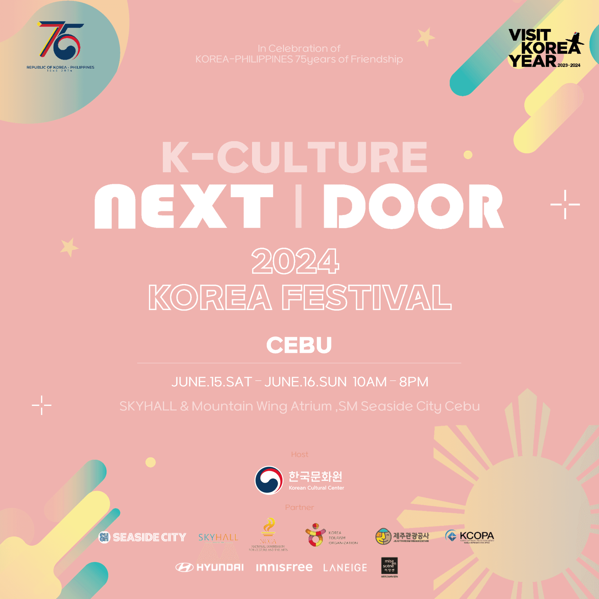 “K-Culture Next Door: 2024 Korea Festival Brings the Best of Korea” goes to Cebu - KCC