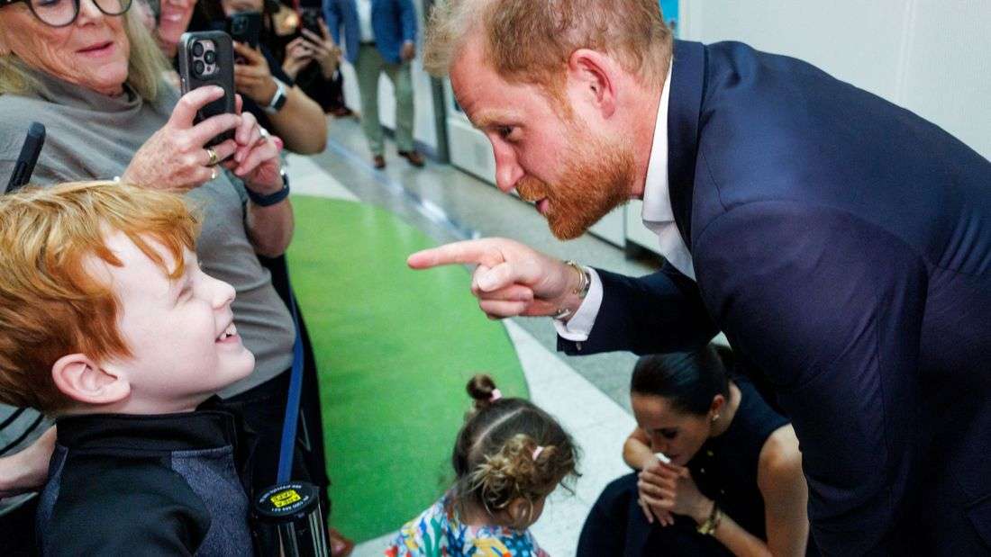 Britain's Prince Harry speaks of struggles of fatherhood on Australia tour
