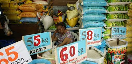 Finance department calculates rice price decrease by P5/kilo on August