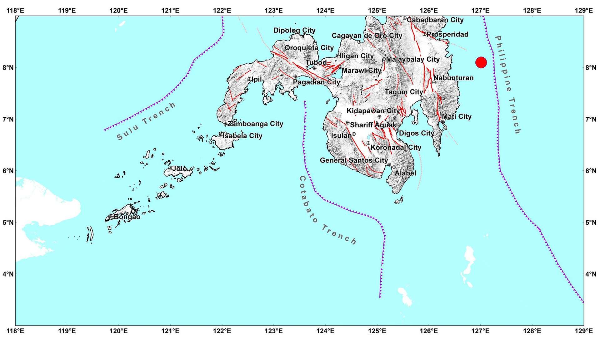 Magnitude 6.8 earthquake strikes Surigao Del Sur