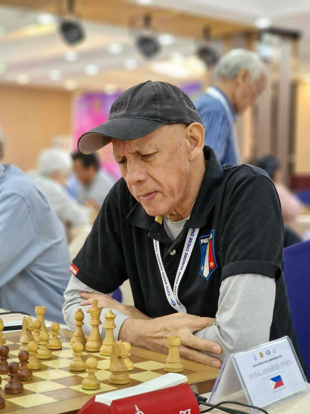 Never too late: Filipino places 6th in Asian Seniors Chess Championship in Mongolia