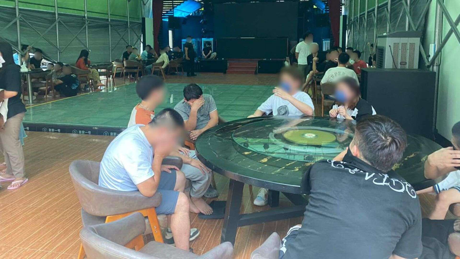 Over 100 foreigners nabbed in an illegal online gambling hub in Cebu