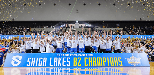 Ravena, Lakestars win first B.League title