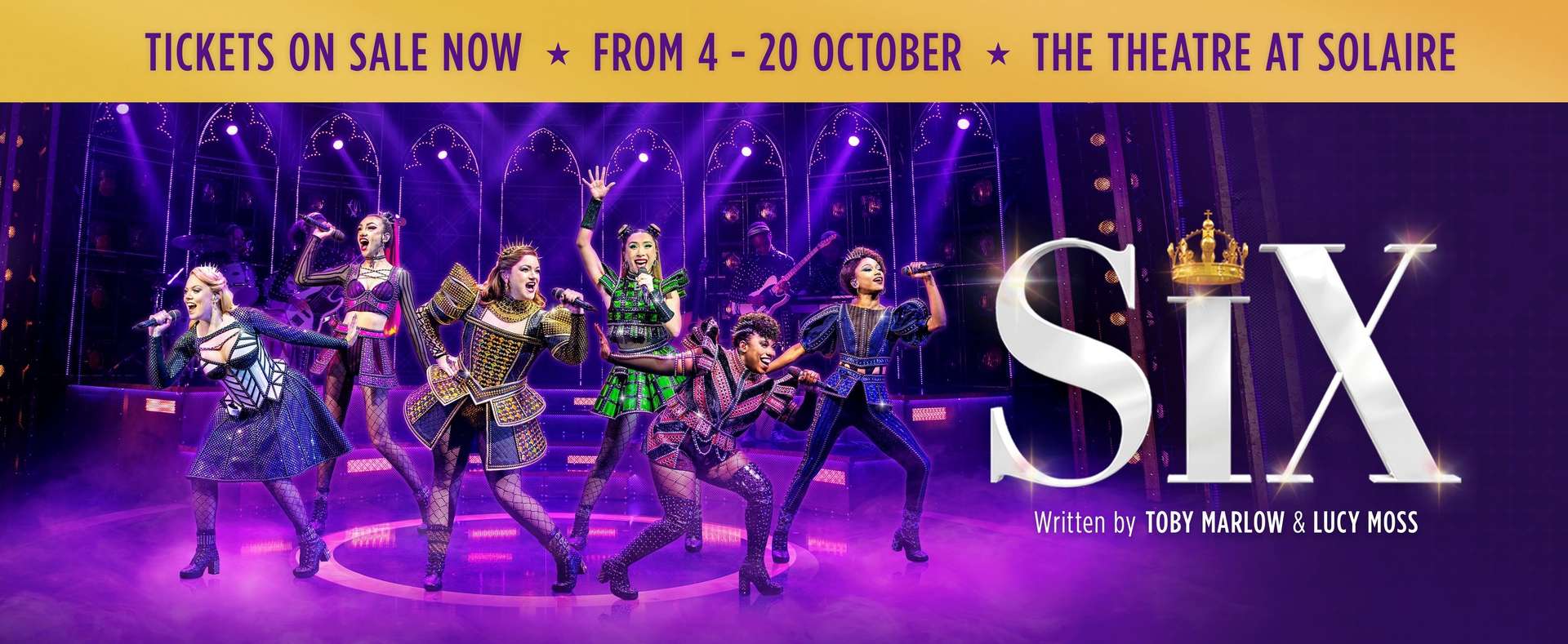 SIX the Musical, running for a limited season in Manila