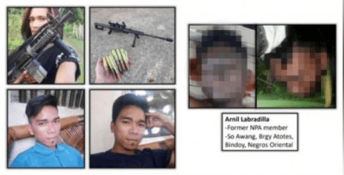 Slain suspect in Degamo slay identified as ex-rebel