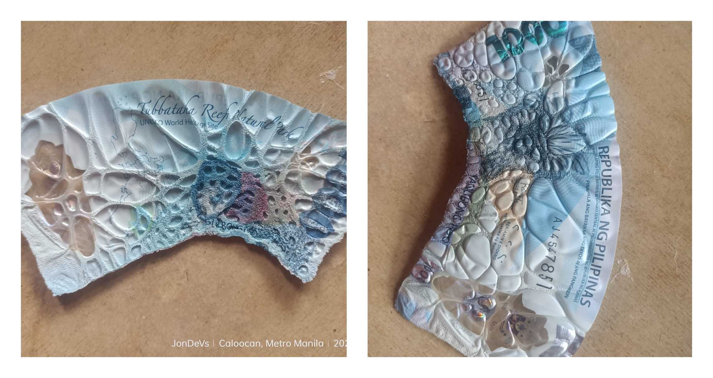 'Goodbye 1K' Man accidentally irons his P1,000 polymer banknote inside pants pocket