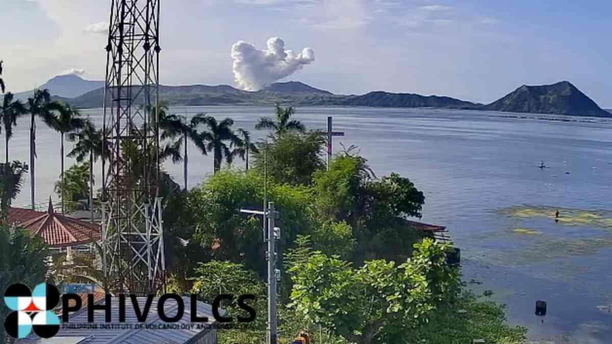 Alert level 1 prevails over Taal Volcano – Phivolcs