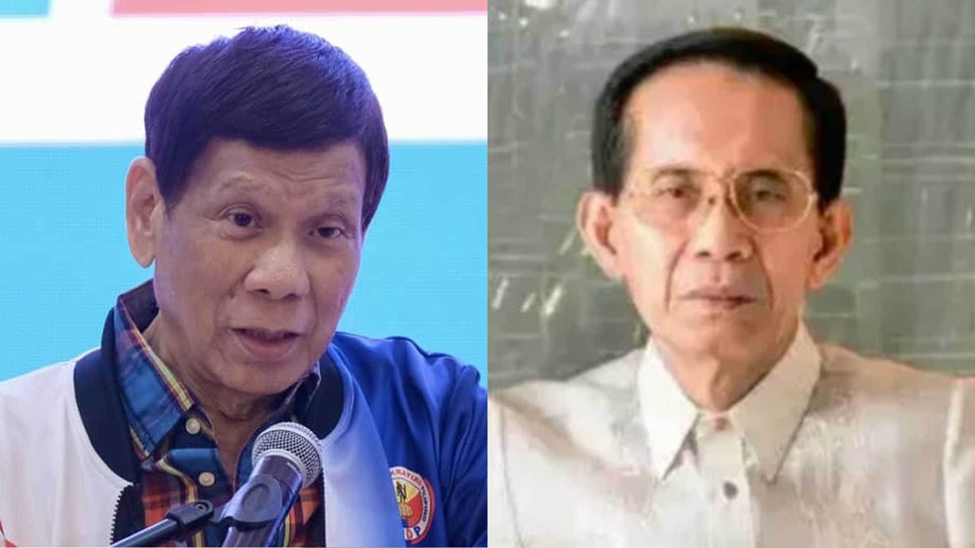 Co-in-laws FPRRD, Atty. Lucas Carpio to serve as VP Sara Duterte’s legal counsels in impeachment case